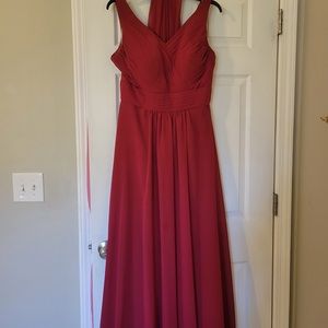 Azazie Pierrette dress. Custom sizing as noted in the order summary photo.